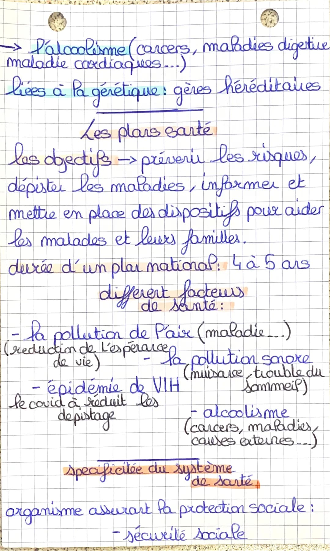 PSE le
Le
système de sarté
capital sarte = citoyers français,
dispositif mir er place pour les
aidés → cours de sport à l'école
a
la
accompa