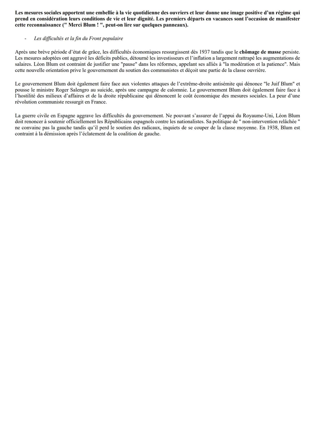 Les conséquences politiques de la crise économique et sociale en France dans les années 1930
En France, la démocratie est déstabilisée par l