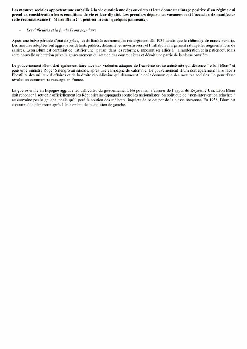 Les conséquences politiques de la crise économique et sociale en France dans les années 1930
En France, la démocratie est déstabilisée par l