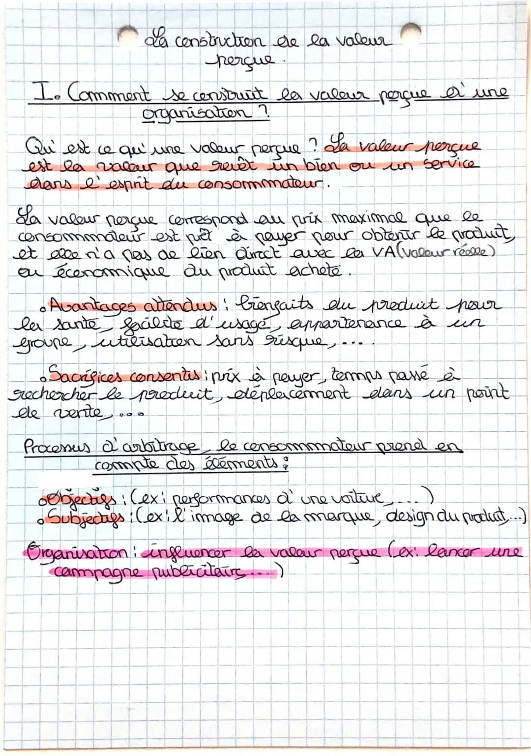 Valeur perçue STMG: Exemple, Indicateurs et Impact des Réseaux Sociaux