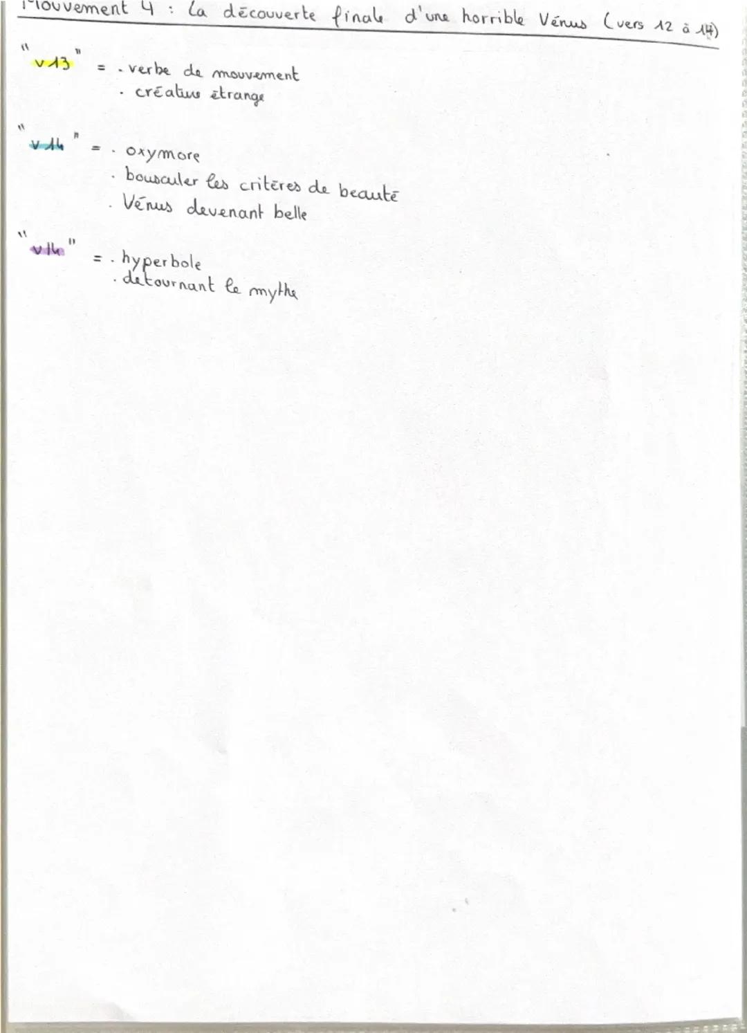 Texte 3: Venus Anadyomène, Rimbaud 1870
Introduction:
Arthur Rimbaud est un poète français du XIXe siècle qui a écrit toute son œuvre
entre 