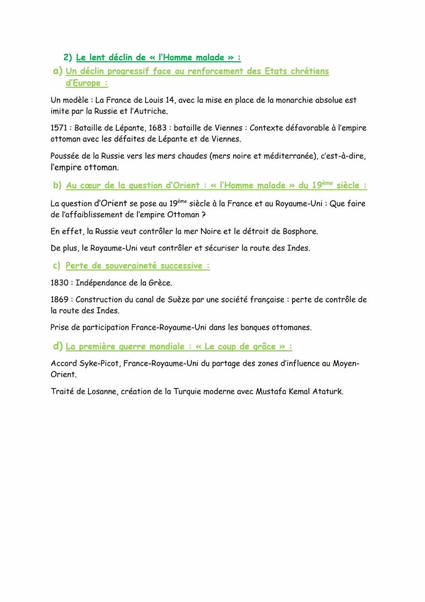 Axe 1 Essor et déclin des puissances, un regard
historique :
Introduction :
Dès l'antiquité des empires se constituent sur de vastes territo