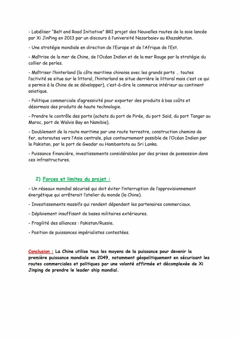Axe 1 Essor et déclin des puissances, un regard
historique :
Introduction :
Dès l'antiquité des empires se constituent sur de vastes territo