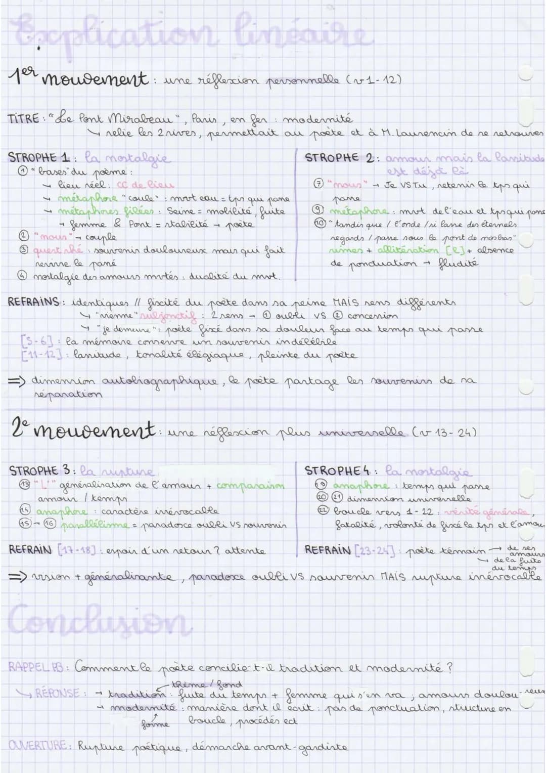 22102122
Analyse linéaire
Armoun &
mais déjà
de la lassitude
texte 7
Nostalgie Faut-il qu'il m'en souvienne
I-réflexion perso.
II- réflexion