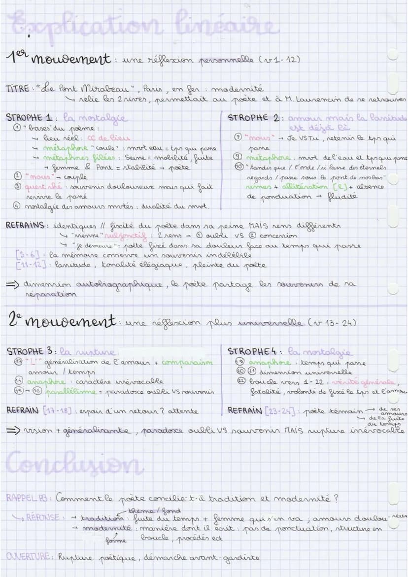 22102122
Analyse linéaire
Armoun &
mais déjà
de la lassitude
texte 7
Nostalgie Faut-il qu'il m'en souvienne
I-réflexion perso.
II- réflexion