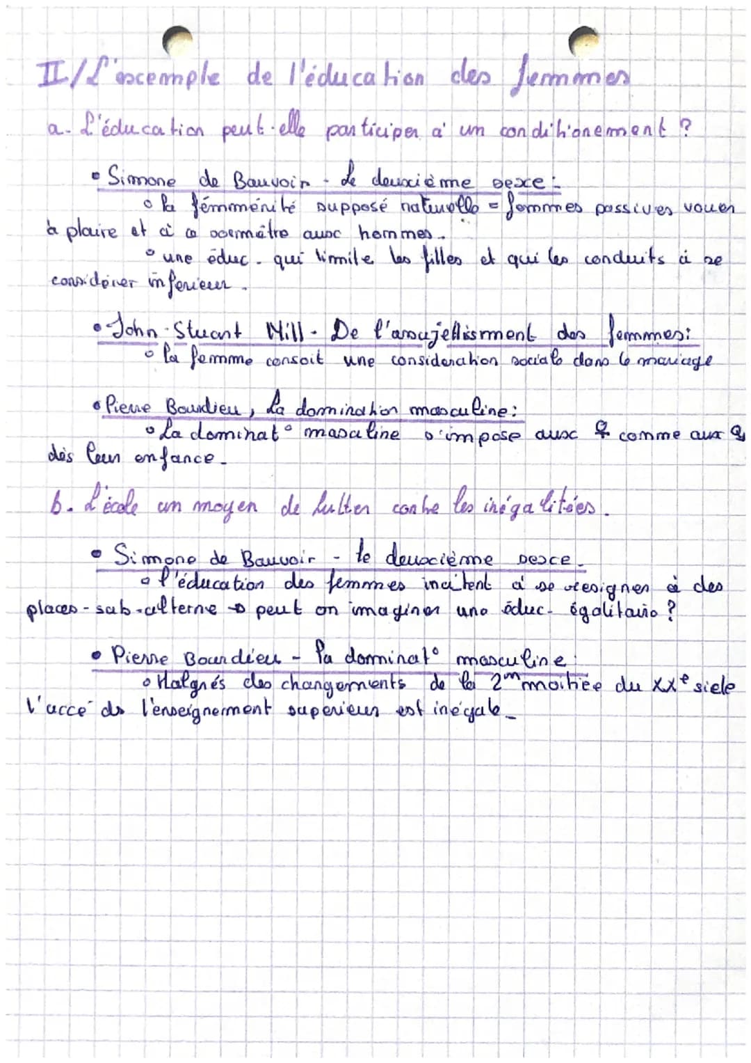therme I: La vecherche de soi
partie 1: Education, transmition et éman ipation
Philosophie Spine I
fiche
I/ Pourquoi l'homme a-t-il besoin d