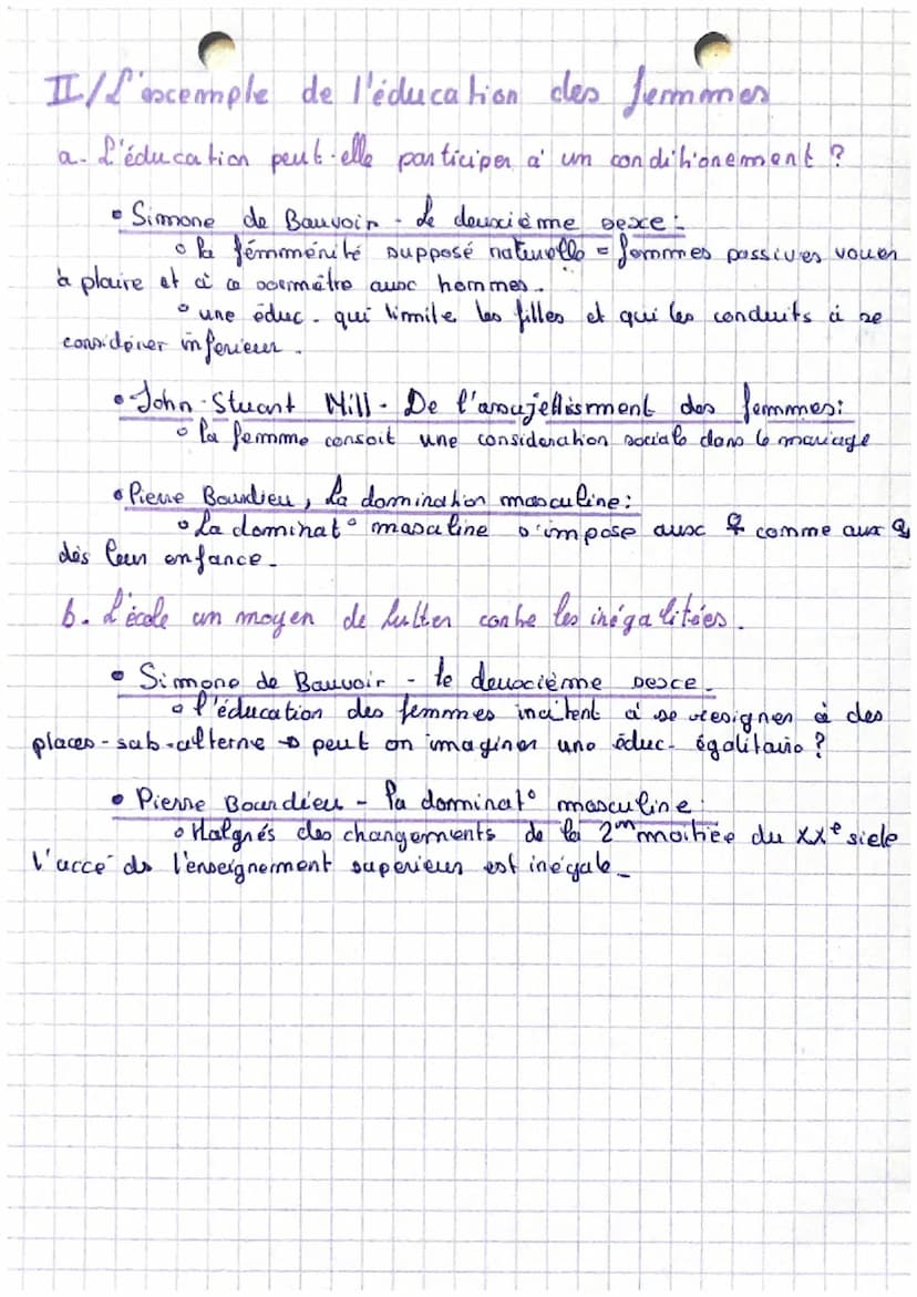 therme I: La vecherche de soi
partie 1: Education, transmition et éman ipation
Philosophie Spine I
fiche
I/ Pourquoi l'homme a-t-il besoin d