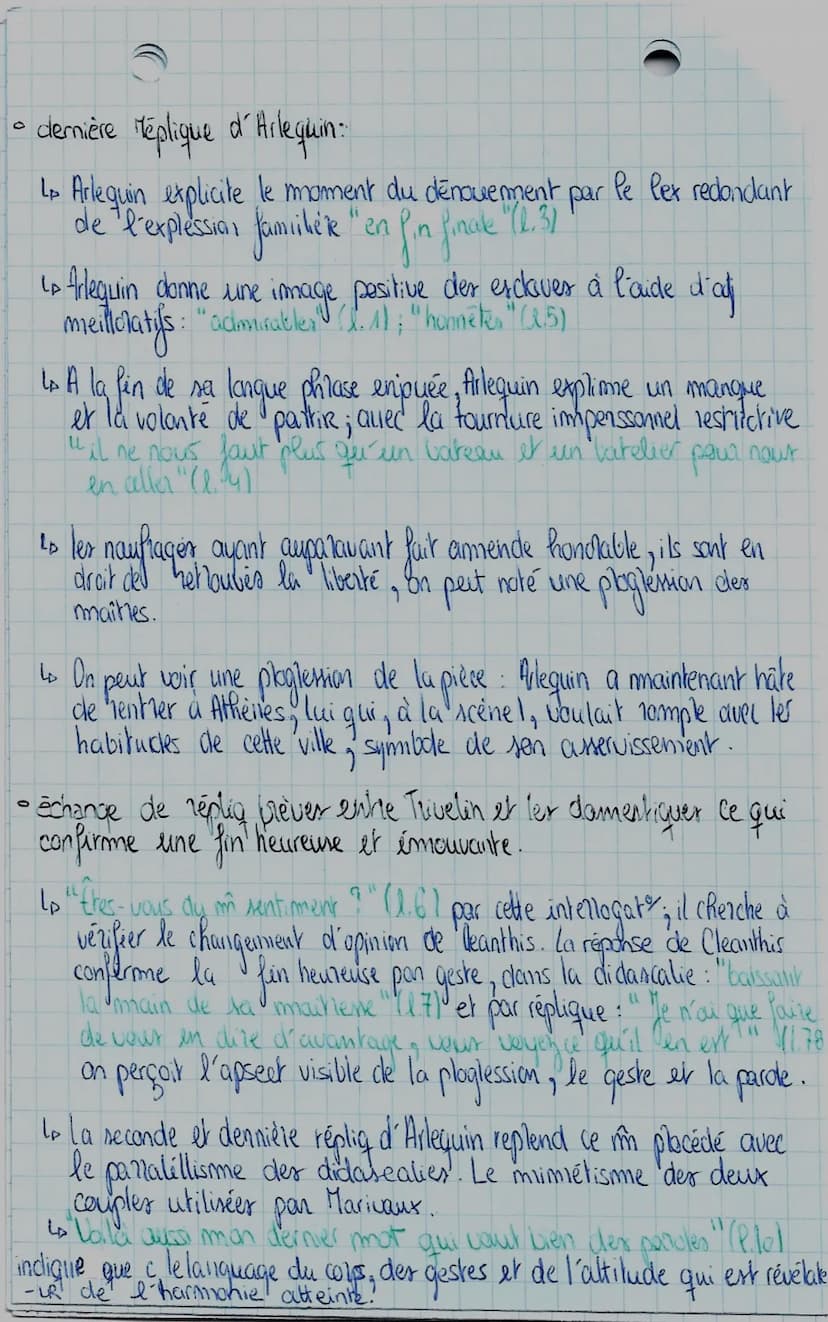 seine A l'ile aus
escalves
MUITTA: Le plemier mouvement de la scène présente un
(1.1-10) portlait de gloupe que unit tous les personnages
au