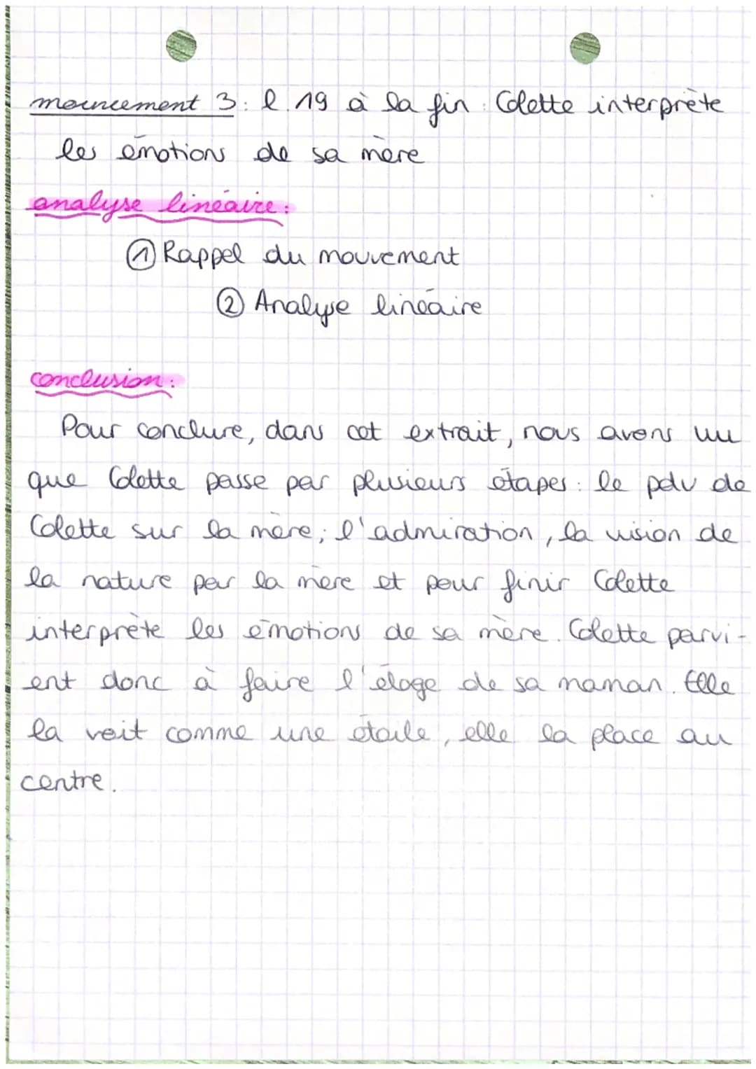 E
FRANCAIS
f
→ Colette, Sido, "Side"
plan
"
BAC
intro:
Le texte à étudier est tire du roman de
Colette, Sido, paru en 1930. Cet extrait du
c