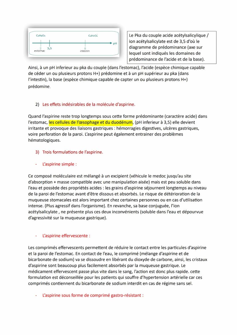 Grand oral physique : La prise d'aspirine est-elle sans danger ?
Introduction :
L'acide acétylsalicylique, plus connu sous le nom commercial