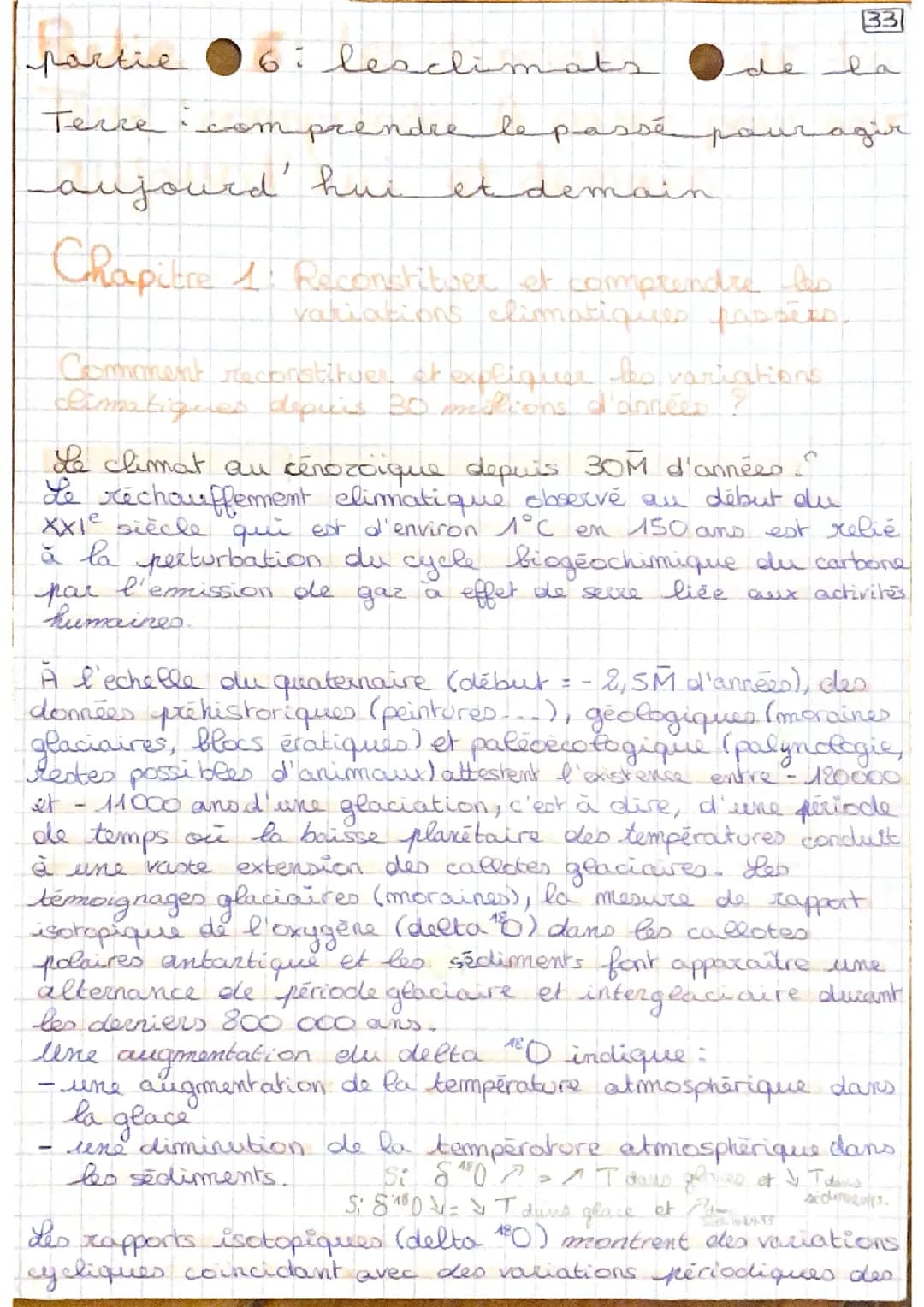 Fiches svt terminale (le climat)