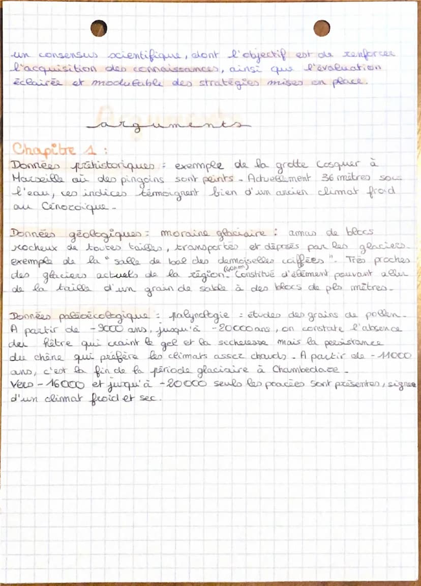 leachin
partie
6: leachimats
Terre
33
de la
comprendre le passé pour agir
aujourd'hui et demain
Chapitre 1: Reconstituer et comprendre les
v