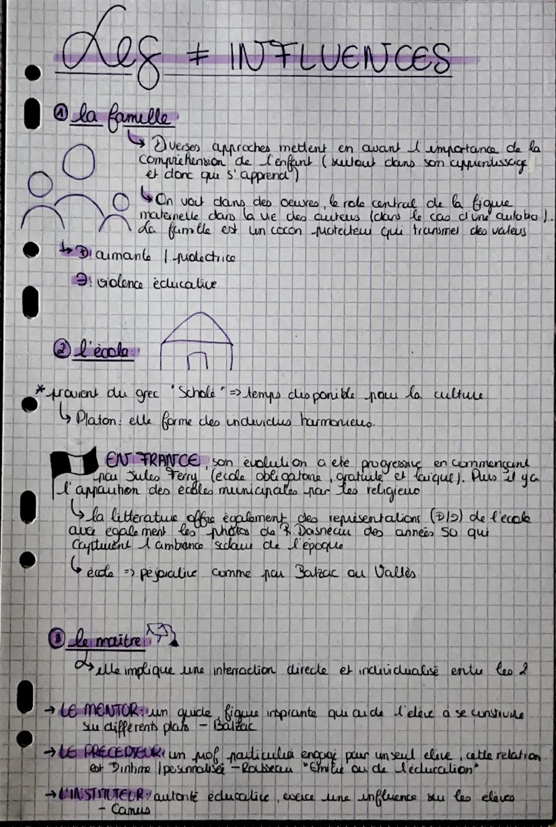 (1)

• Construire le "noi"

→ EDUCATION, TRANSMISSION, EMANCIPATICHO

Ol'enfant, un etre à éduquer

→l'être humain (contraurement aux animau