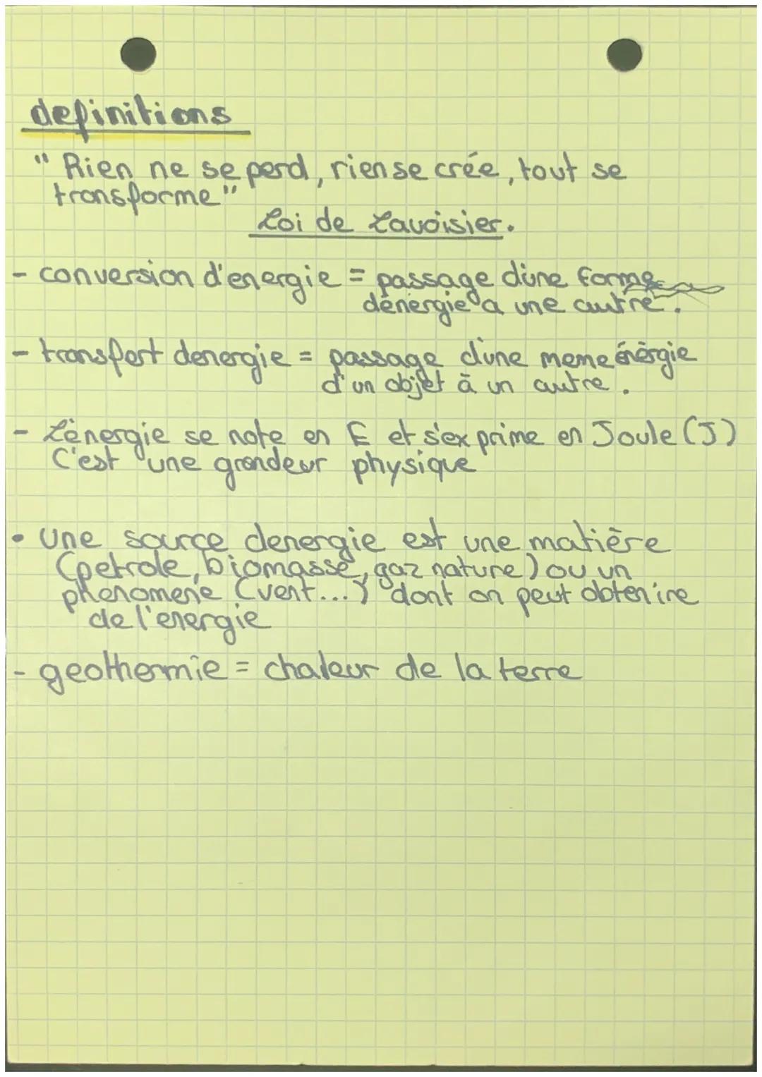 •~Physique-chimi ~

Source-

fenergie est issue de plusieurs sources,
classé en 2 categories:

RENOUVELABLE: Stock ilimité, inépuisable.
NON