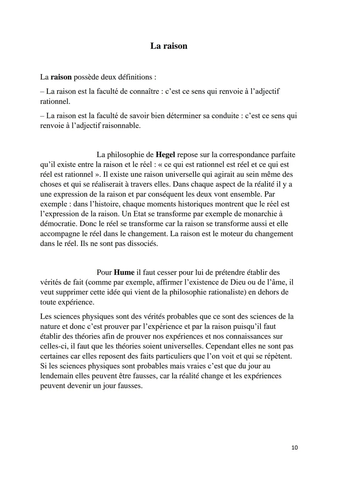 La conscience
La conscience est la capacité d'un individu à avoir connaissance de ses
propres pensées, perceptions et sentiments, c'est ce q