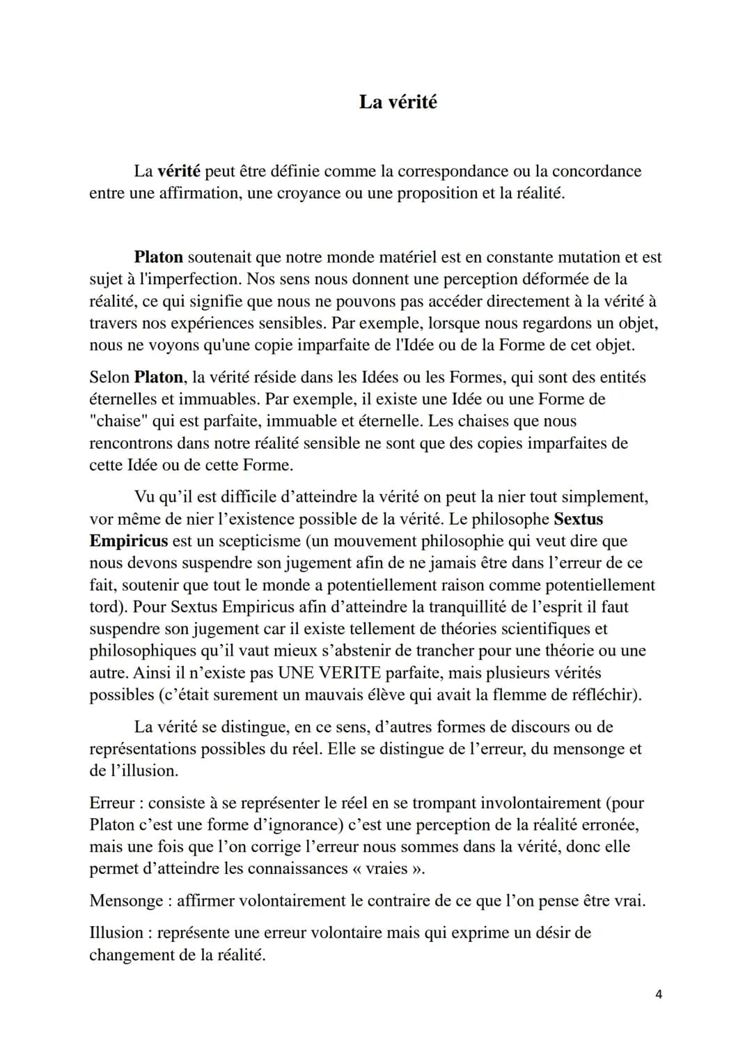 La conscience
La conscience est la capacité d'un individu à avoir connaissance de ses
propres pensées, perceptions et sentiments, c'est ce q