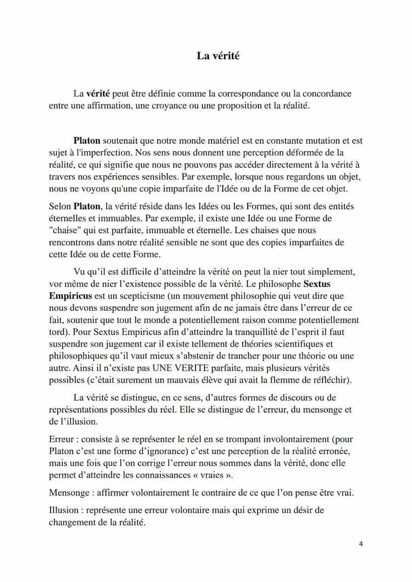 La conscience
La conscience est la capacité d'un individu à avoir connaissance de ses
propres pensées, perceptions et sentiments, c'est ce q