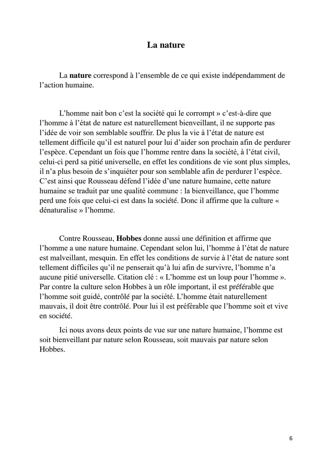La conscience
La conscience est la capacité d'un individu à avoir connaissance de ses
propres pensées, perceptions et sentiments, c'est ce q