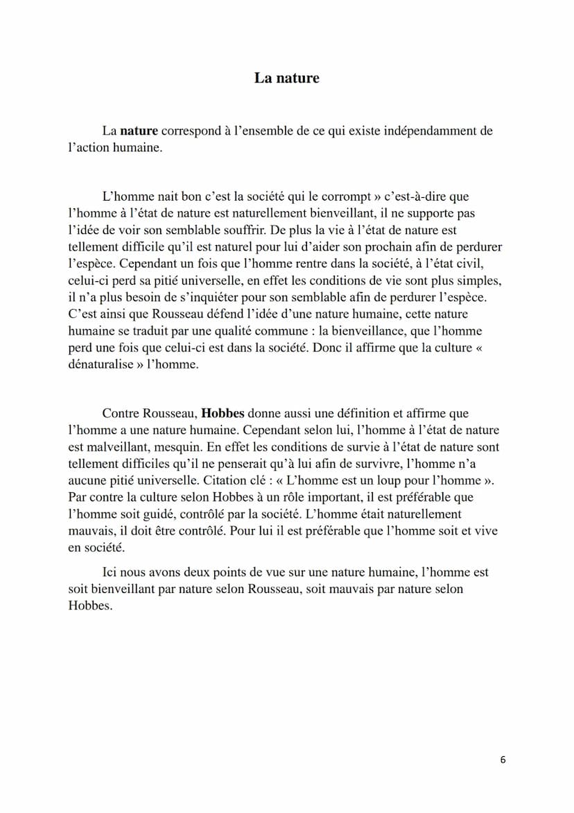 La conscience
La conscience est la capacité d'un individu à avoir connaissance de ses
propres pensées, perceptions et sentiments, c'est ce q