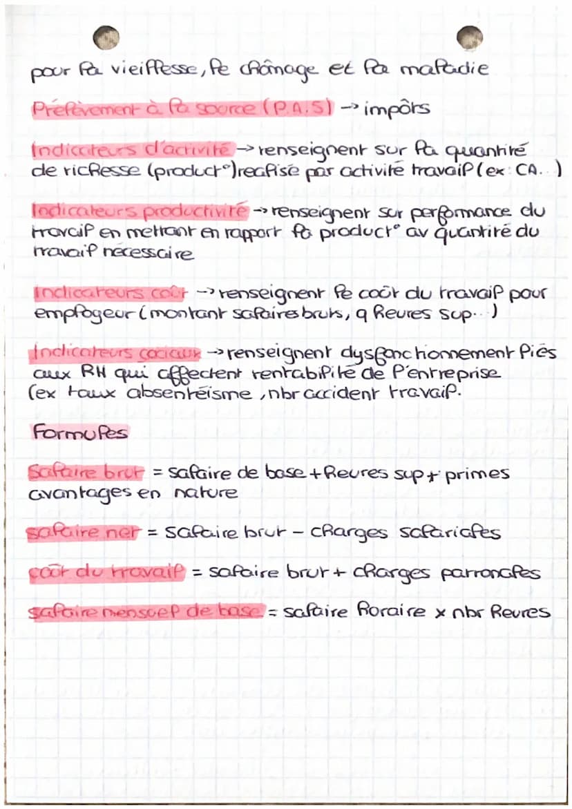 SDGN
la rémunérat° et fe coût du travail
Safaire Poraire de base résufre d'une négociatº
entre employeur salarie en fonct de son profil au j