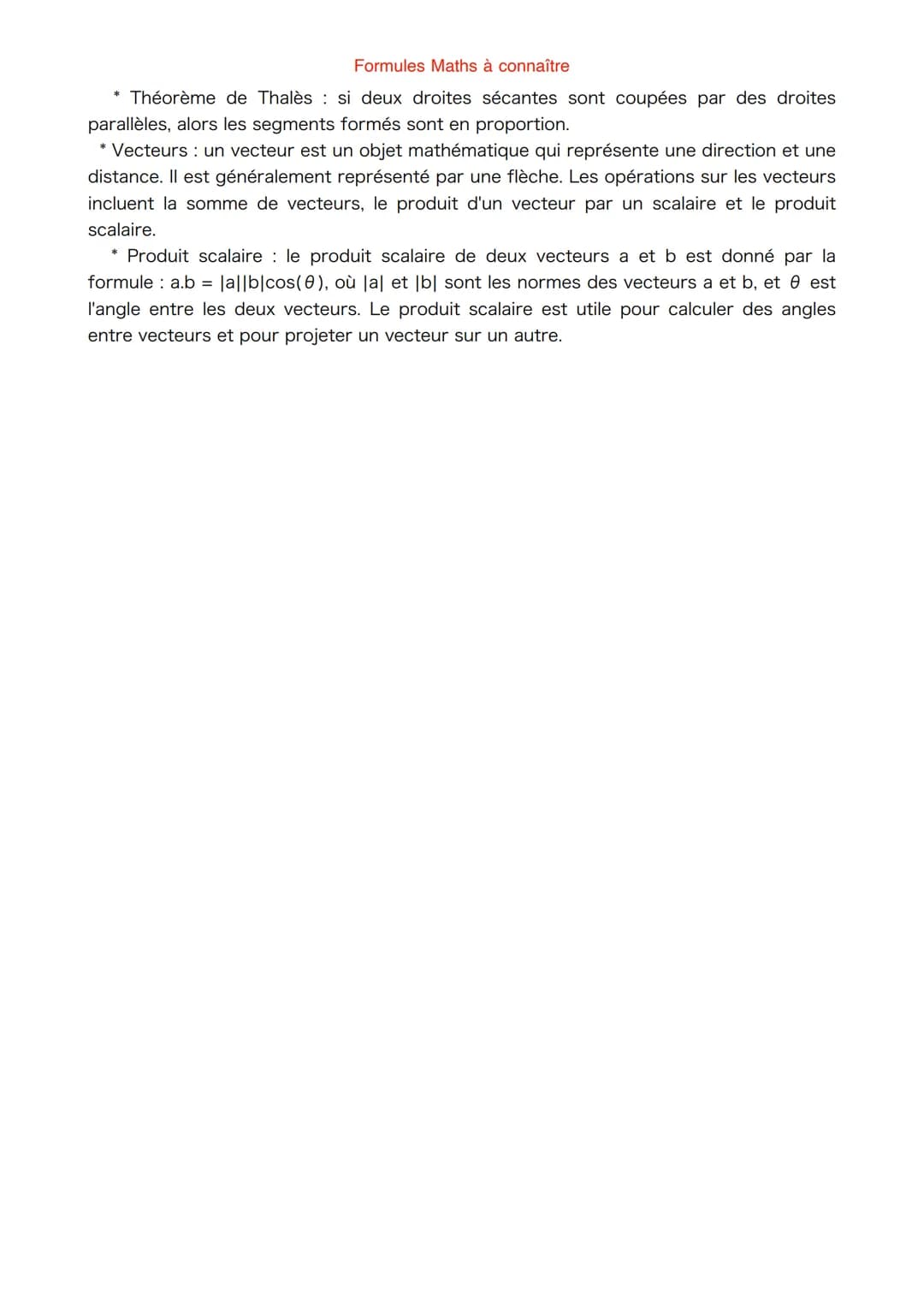 Thème 1: Analyse
- Limites et continuité:
* Limite d'une fonction f en un point a :
lim f(x) = L si et seulement si pour tout & > 0, il exis