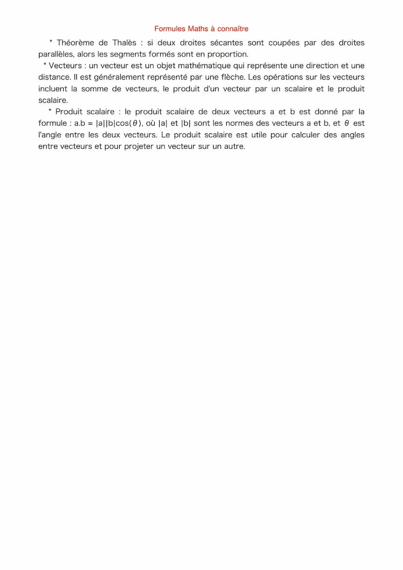 Thème 1: Analyse
- Limites et continuité:
* Limite d'une fonction f en un point a :
lim f(x) = L si et seulement si pour tout & > 0, il exis
