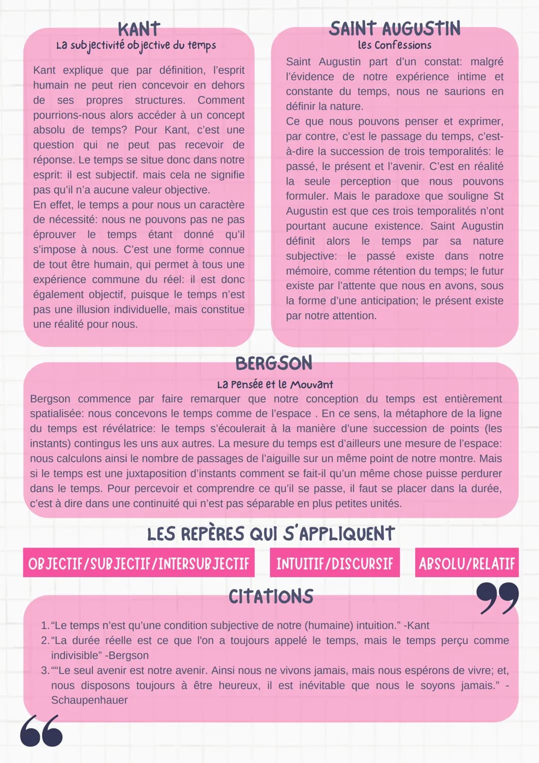 LE TEMPS
1
>temporis periode
DÉFINITIONS
TEMPS (NEWTON)
=Pour Newton, le temps est défini en fonction de l'espace et de la notion de mouveme