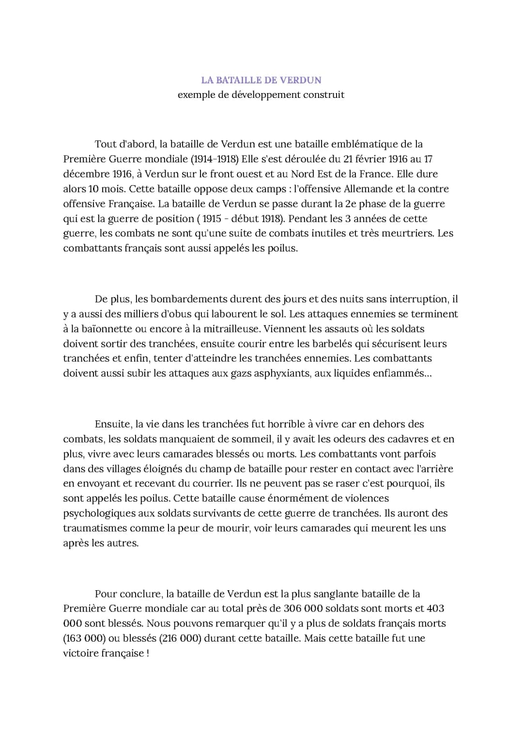 La bataille de Verdun et la guerre de position : tout ce que tu dois savoir en 3ème
