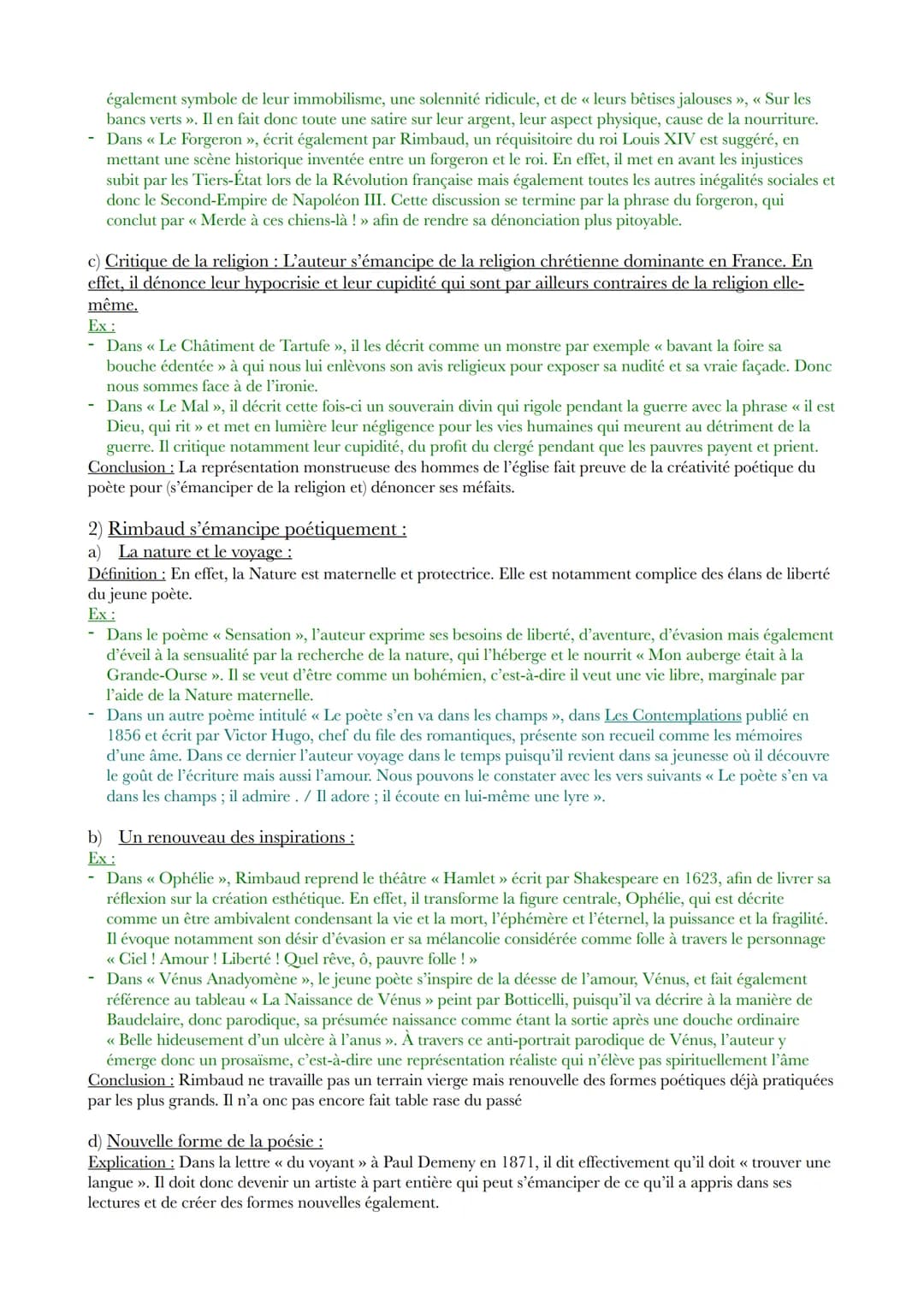 Intro:
<< L'homme en Rimbaud est libre » déclare Paul Verlaine lorsqu'il décrit son amant, Arthur
Rimbaud. En suggérant cela, il met en lumi
