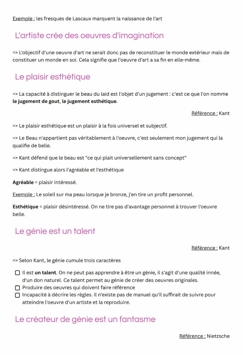 Définition
L'ART
L'art est synonyme de savoir-faire. Ainsi, au sens large, les arts désignent toute forme
d'activité manifestant ou impliqua