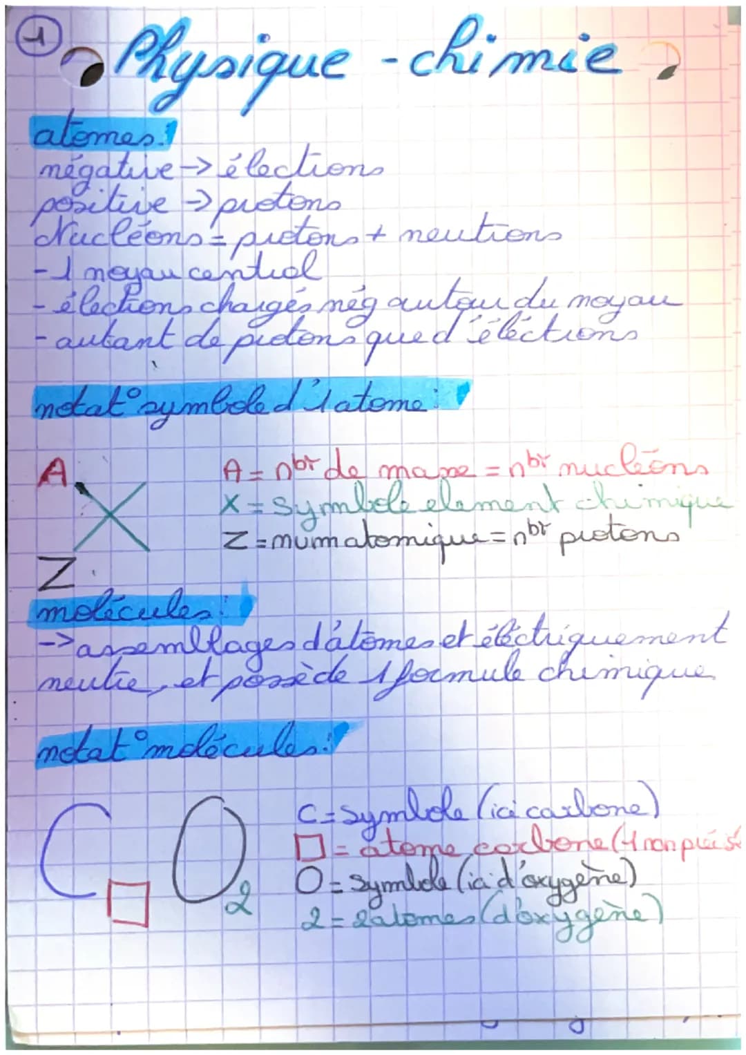 
<p>La physique-chimie est une matière fascinante qui se base sur l'étude des atomes, des molécules, des ions, et des réactions chimiques. C