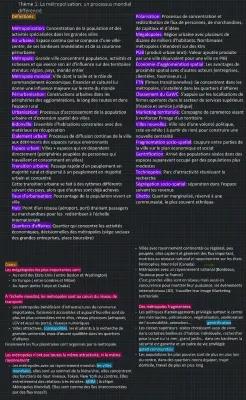 Know La métropolisation: un processus mondial différencié thumbnail