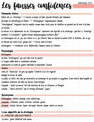 Know Les Fausses confidences- Marivaux thumbnail