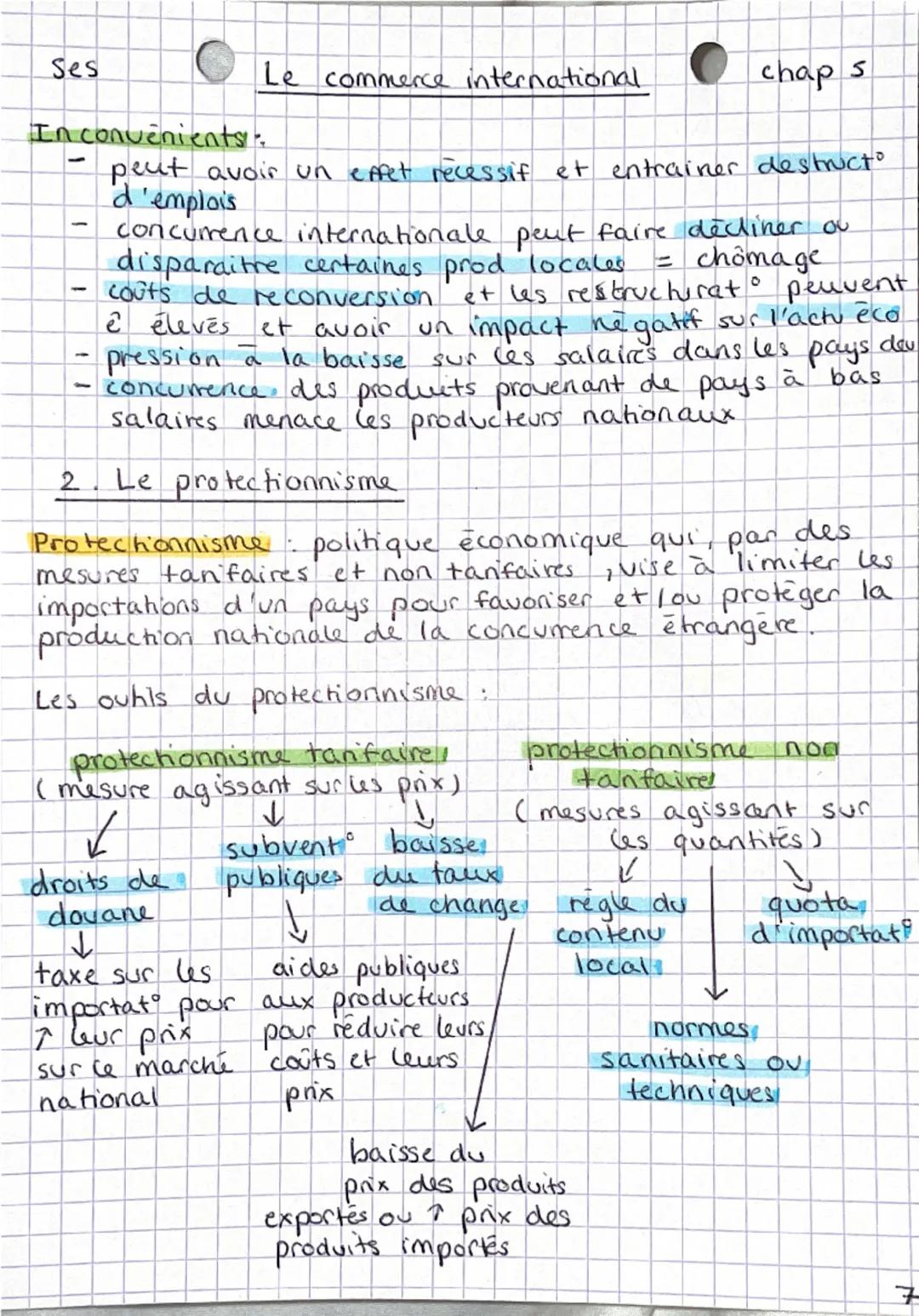 ses
quels sont les fondements
du commerce international et
de l' internationalisation
de la production?
chap s
I Quels sont les déterminants