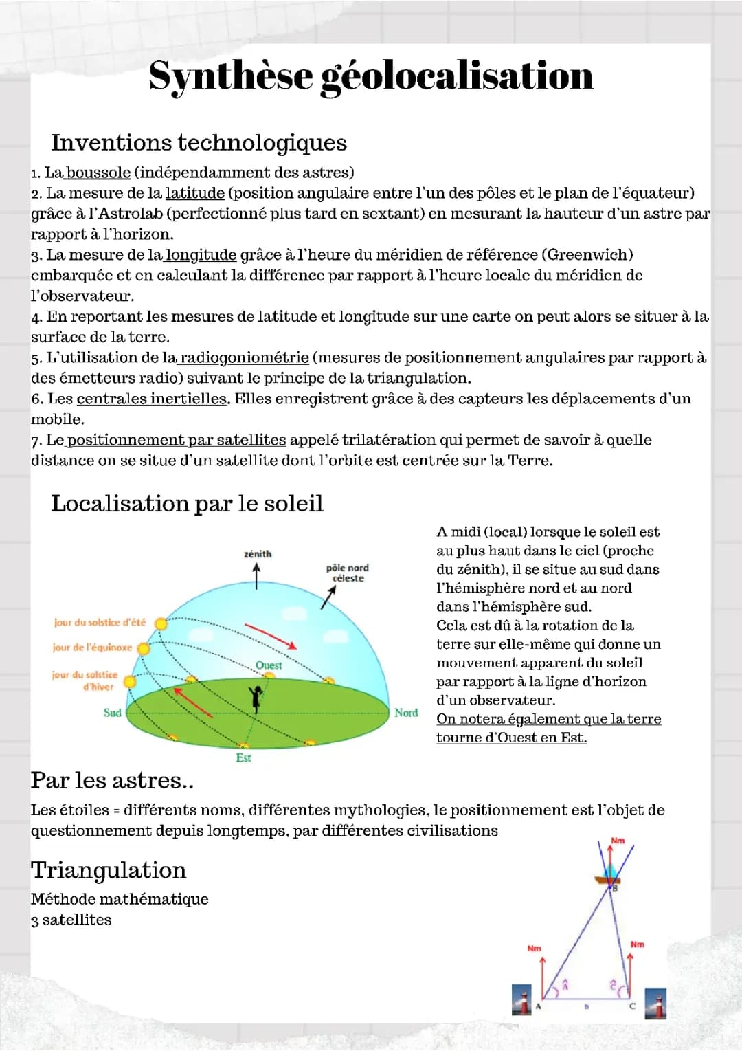 Découvre la Géolocalisation et le GPS : L'Histoire, Fonctionnement et Aventures du Sextant