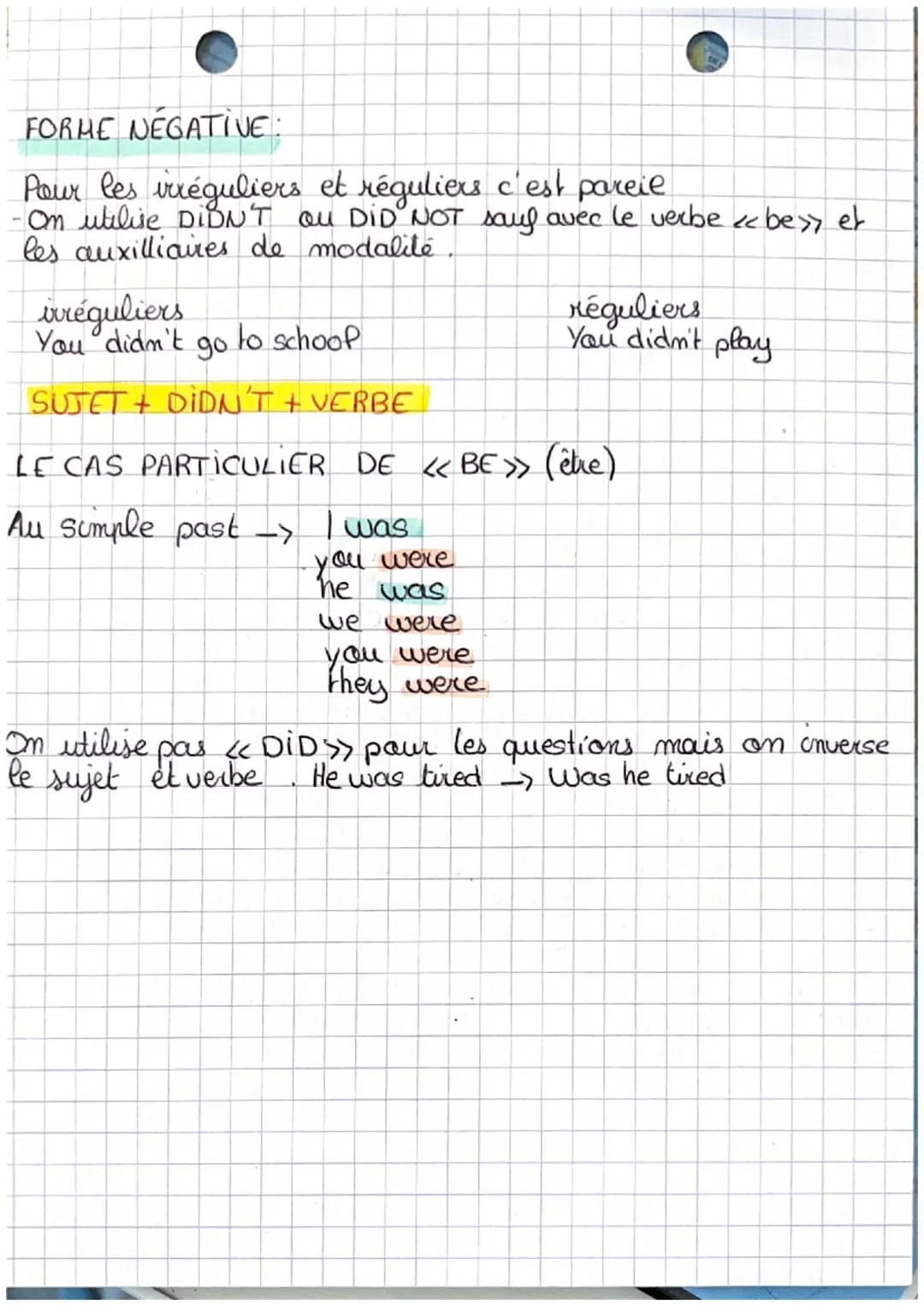 Opreterit simple
Past simple permet de parler d'événements termines,
passés.
-Om ajoute << ED» au verbe réguliers
-Quand
<< d>
de préterit d