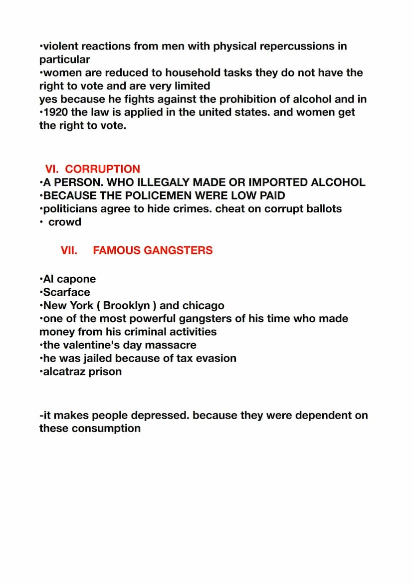 I. VOLSTEAD ACT AND PROHIBITION HISTORY
•The National Prohibition Act, known informally as the Volstead
Act.( the noble experiment)
•Volstea