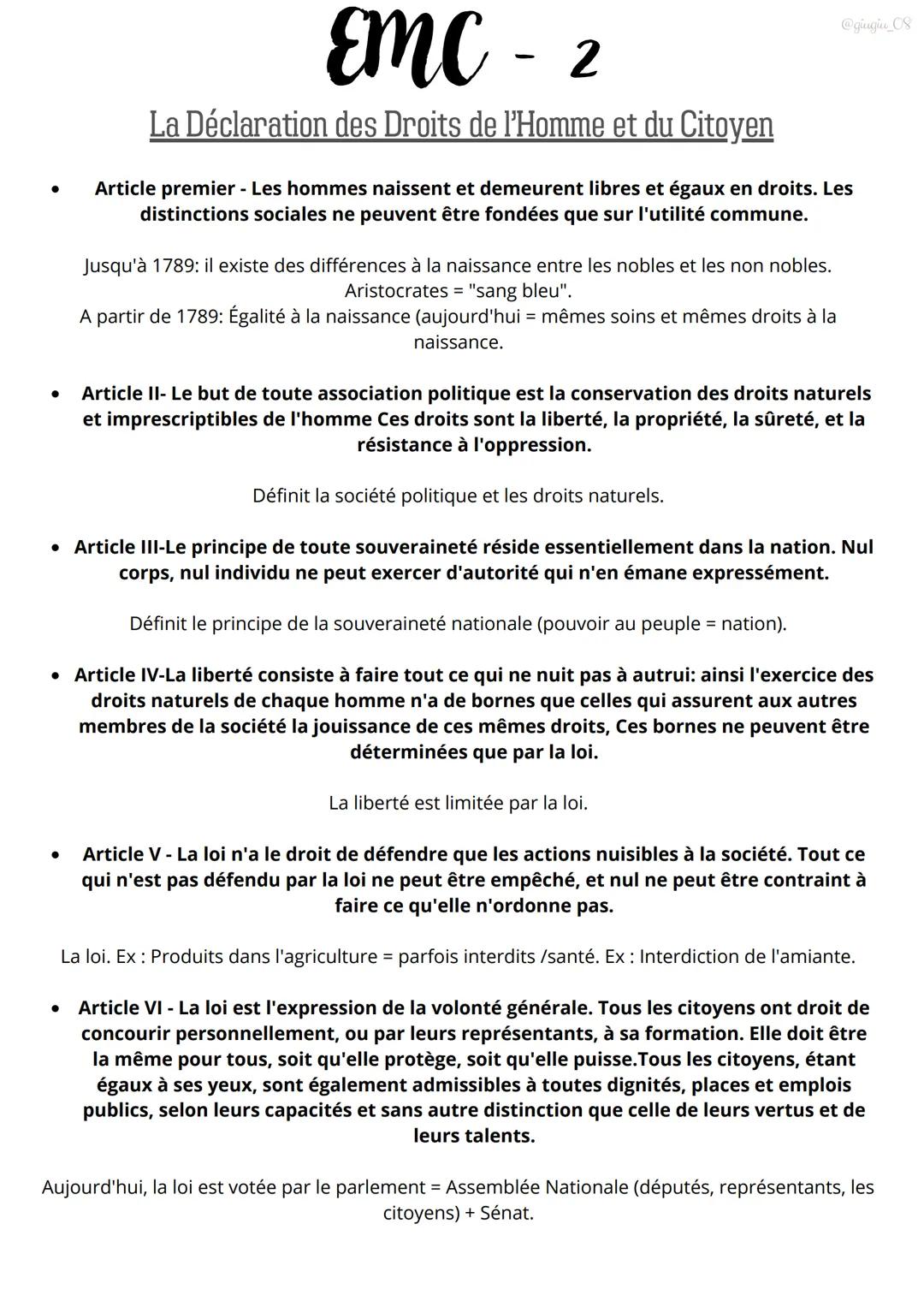 EMC - 1
La Déclaration des Droits de l'Homme et du Citoyen
TECLARATION
DES DROITS DE L'HOMME
ET DU CITOYEN,
Dicrests Assemblée Nationale dan