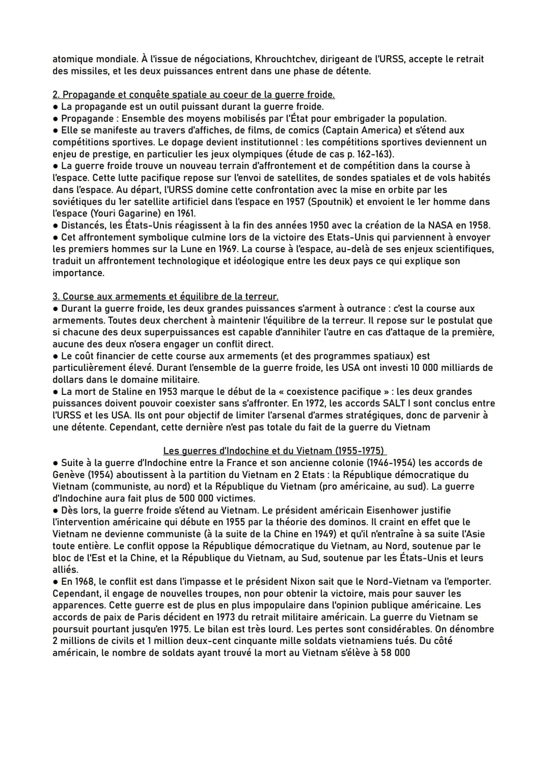 II. La construction d'un nouvel ordre géopolitique mondial et les débuts de la guerre
froide (1944-1948)
• 1. La fin de la Grande Alliance e