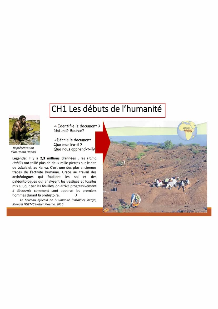 TH1 LA LONGUE HISTOIRE DE L'HUMANITÉ ET DES MIGRATIONS
4 Les migrations des Homo sapiens
(Extrait du téléfilm Homo sapiens, J. Malaterre, 20