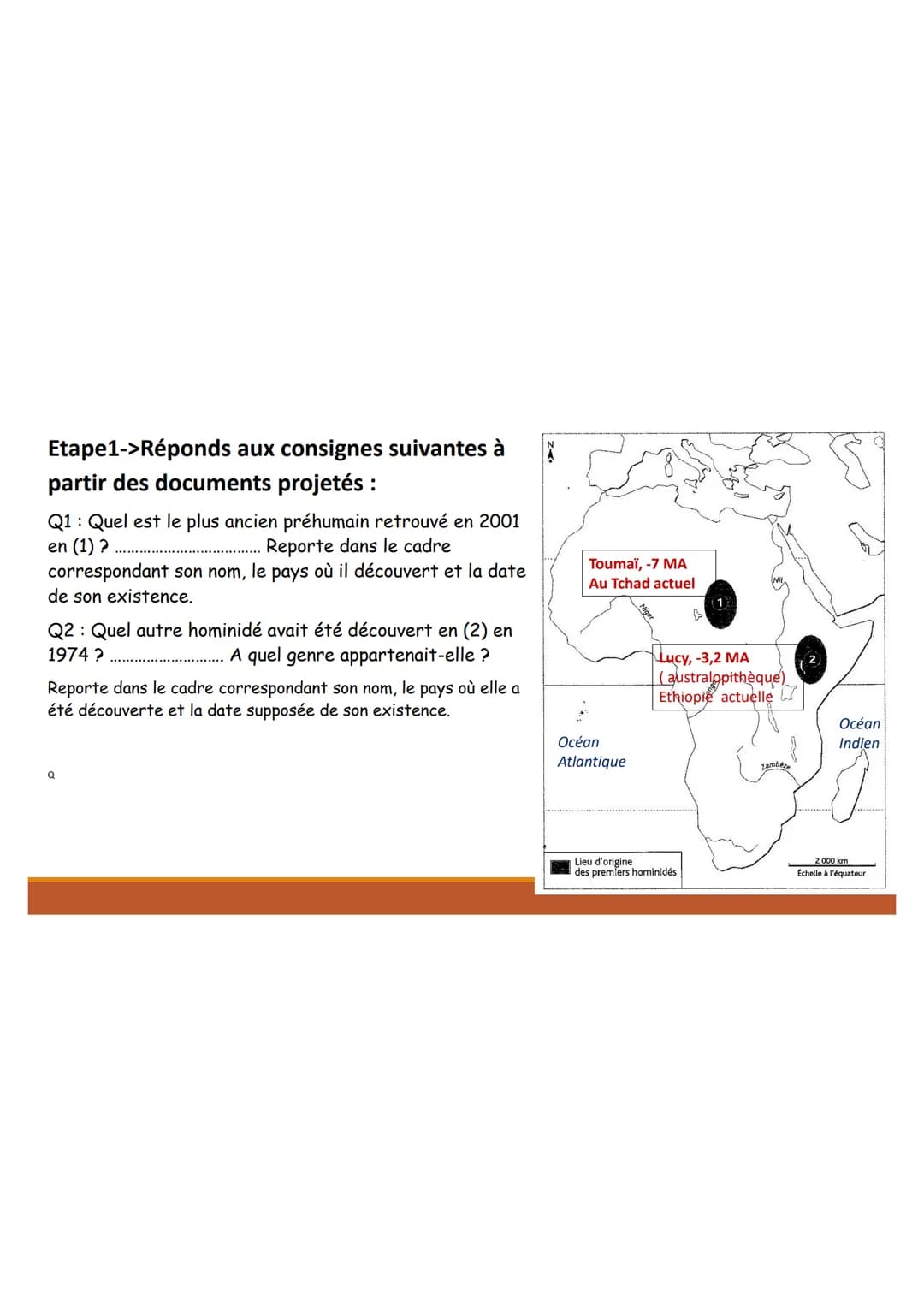 TH1 LA LONGUE HISTOIRE DE L'HUMANITÉ ET DES MIGRATIONS
4 Les migrations des Homo sapiens
(Extrait du téléfilm Homo sapiens, J. Malaterre, 20