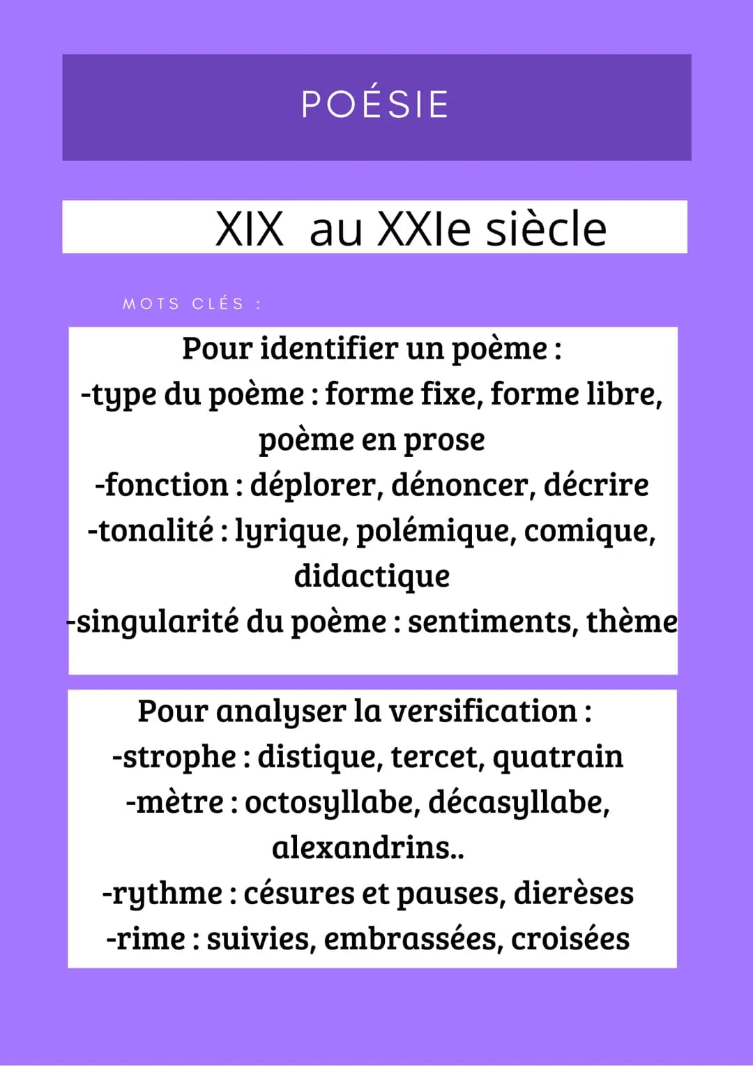 RÉCIT DU MOYEN ÂGE
MOYEN ÂGE au XXIe siècle
MOTS CLÉS :
Pour identifier l'extrait :
-genre du récit : roman d'analyse, roman
d'apprentissage