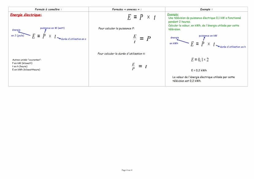 Formule à connaître :
Masse volumique:
FORMULES DE PHYSIQUE-CHIMIE A CONNAITRE POUR LE BREVET
Exemple:
Formules annexes >>> :
Exemple :
mass