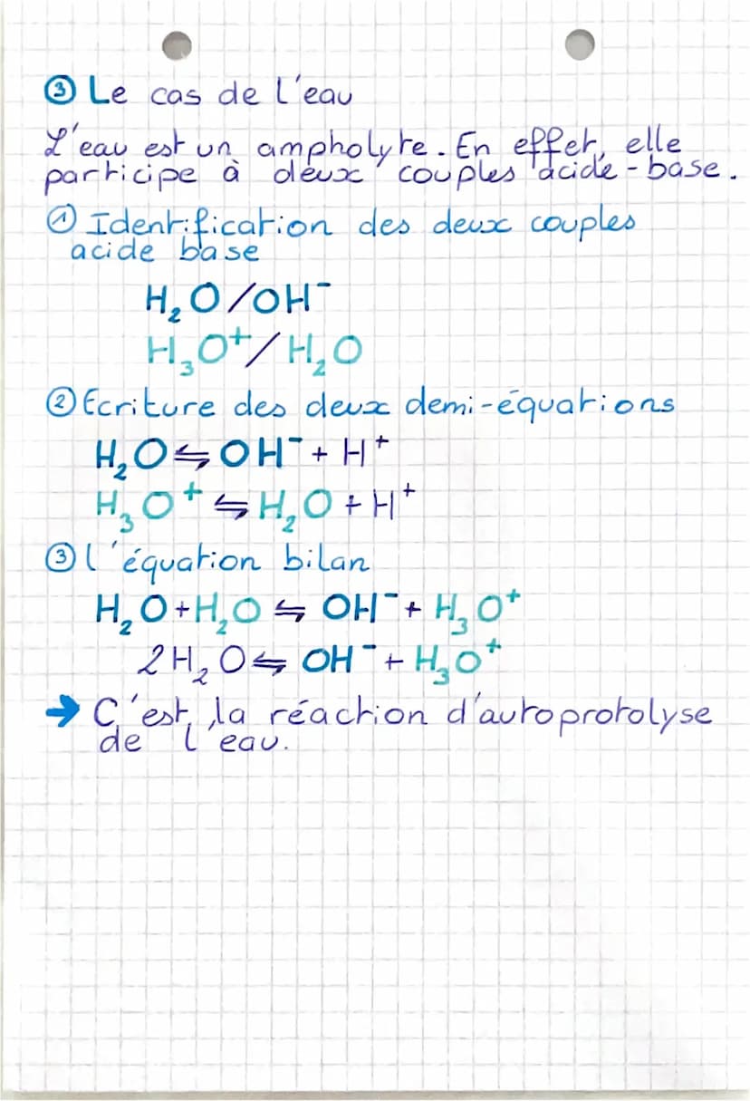 Physi QUE
~ChiMiE
Theme
Déterminer les composantes d'un système
chimique.
10
Chapirre 1
Acide et base selon Brönsted
Un acide et une base
La