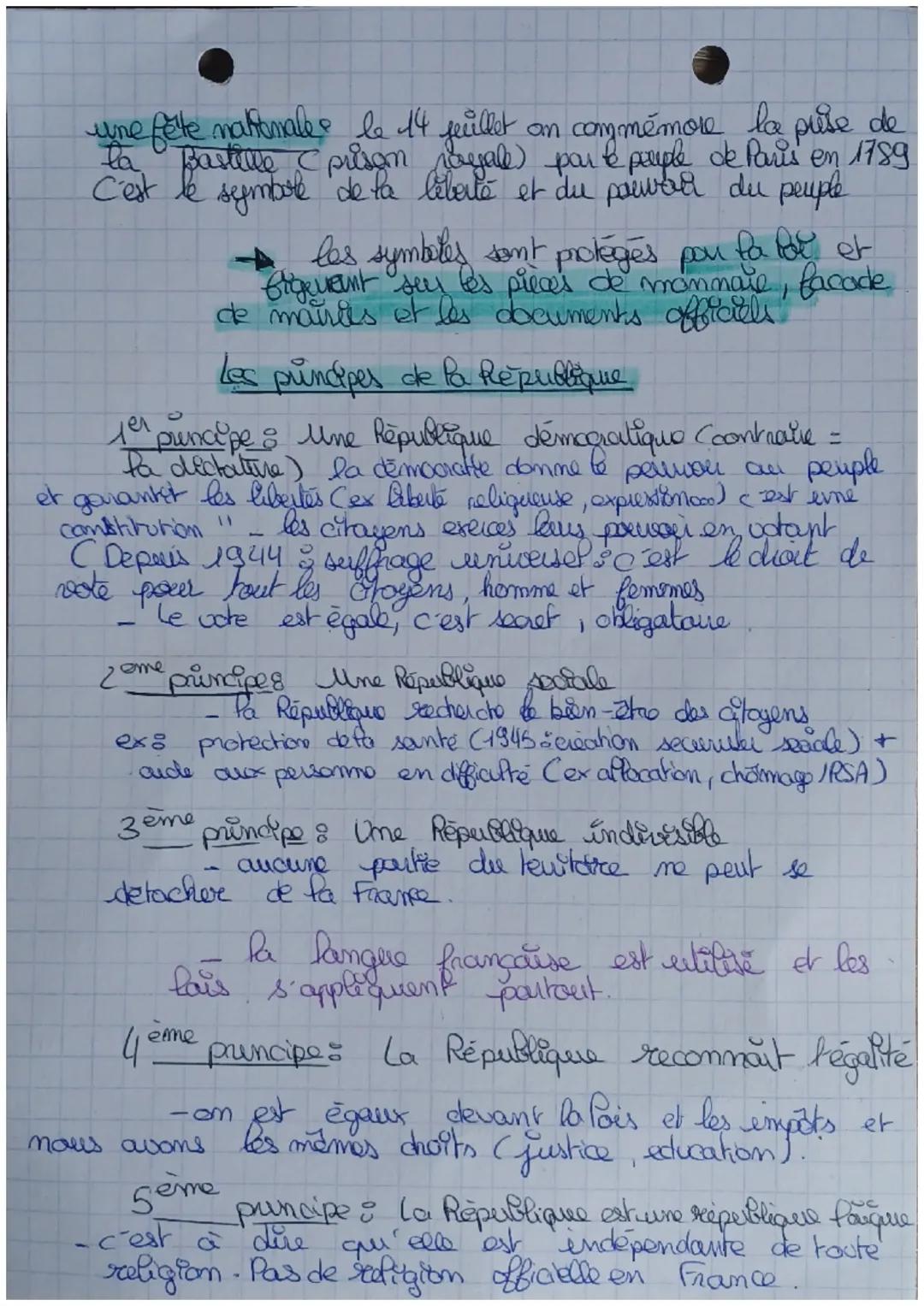 • MEH.C
La Reablliure française
Definition &c est une régime politique où chaque
citayen
où leyen peut partjaper awe offances publiques et
"