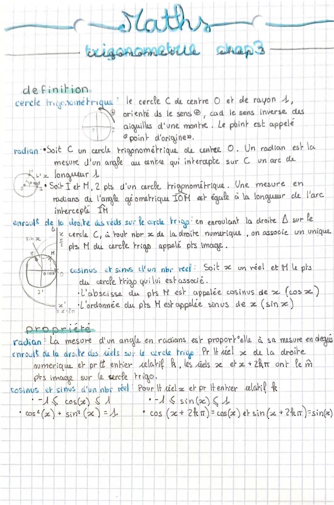 trigonométrie 