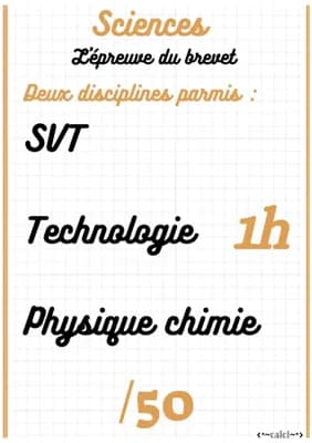 Know Méthodologie brevet : les épreuves de sciences  thumbnail