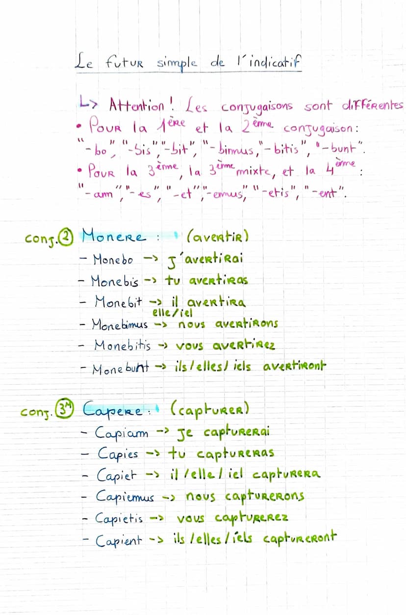 Le
plus-que-parfait de l'indicatif
L> On prend la 4ème forme primitive (Radical du
parfait), puis on y enlève la dernière lettre.
L> Et on c