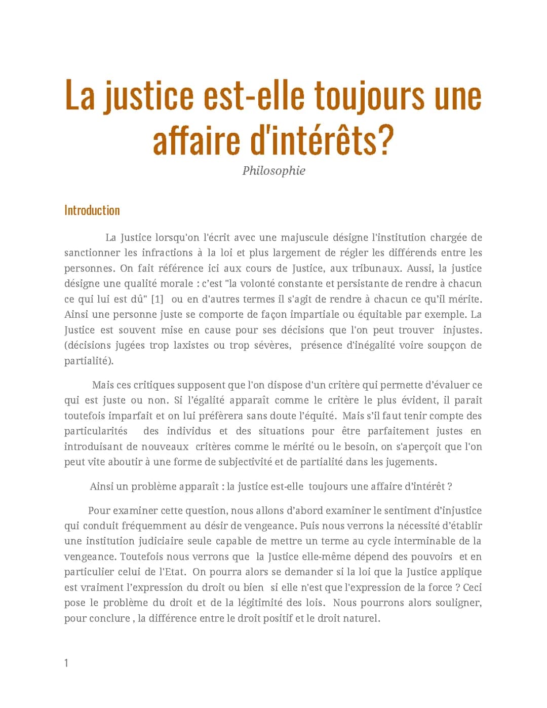 La justice : Pourquoi elle est parfois injuste ? - Philosophie Terminale