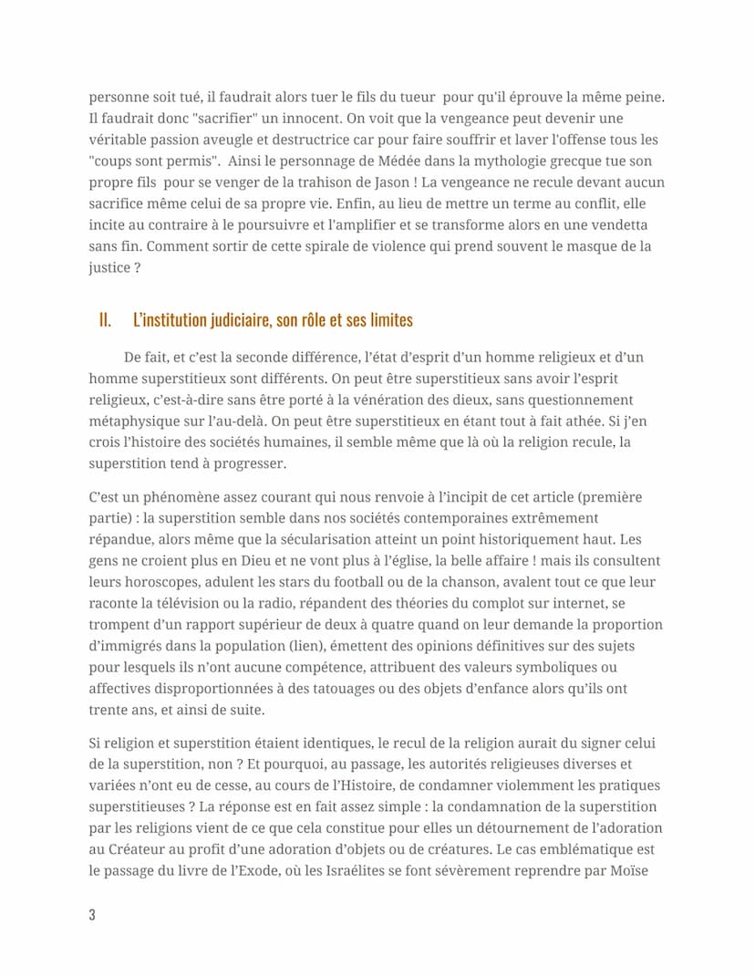 La justice est-elle toujours une
affaire d'intérêts?
Introduction
Philosophie
La Justice lorsqu'on l'écrit avec une majuscule désigne l'inst